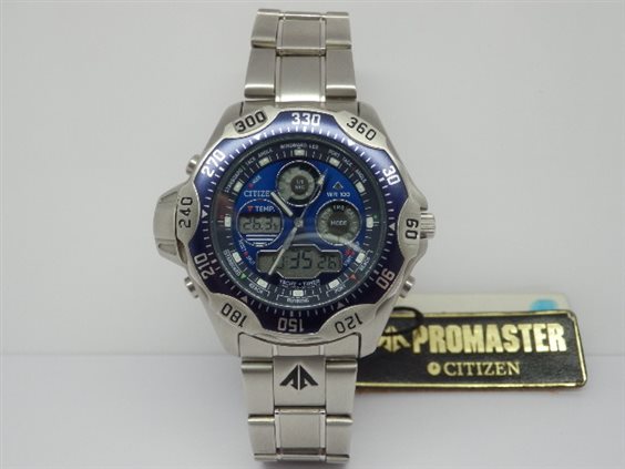 Oiritaly Watch Quartz Man Citizen Promaster Yacthing Temp